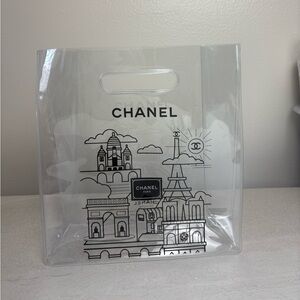 CHANEL Beaute Clear Bag VIP